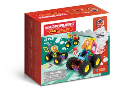 Immagine prodotto di Magformers Set di ruote giganti 23el