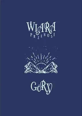 Produktbild von Mój dziennik - Wiara przenosi góry - Szaron