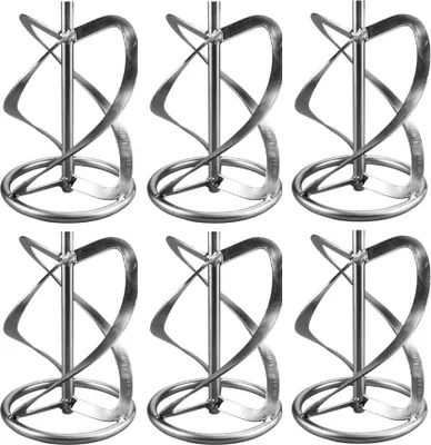 Produktbild von BOXTEC Mörtelrührer Rührkorb M14 Gewinde verzinkt WR3R Wendelrührer , Durchmesser:WR3R Ø120mm - L 600mm - 6 Stück