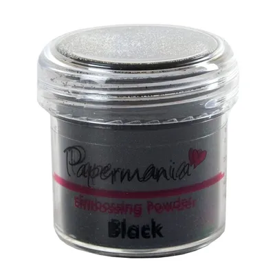 Produktbild von Papermania Embossingpulver schwarz 28g