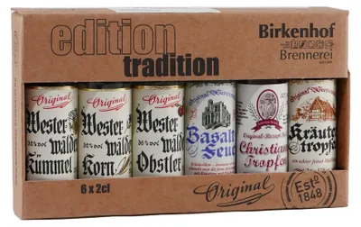 Produktbild von Birkenhof Tasting-Set Tradition (6 x 0,02L)