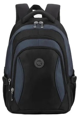Produktbild von Aoking Uni Rucksack Schwarz Polyester 3 Fächer mit Reißverschluss Black B UNICA 30x14x43 cm