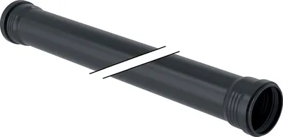 Produktbild von Geberit 393214141 Silent-Pro Rohr mit 2 Muffen