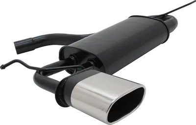 Image de Echappement sport Novus pour Audi A3 8P Sportback / Seat Leon 1P 135x75mm avec ABE