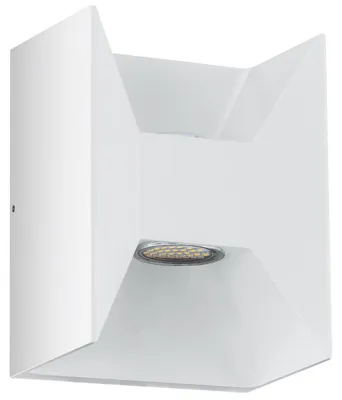 Immagine prodotto di Applique Esterno Moderna Morino Alluminio Bianco Led