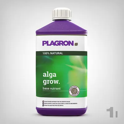 Produktbild von Plagron Alga Grow 1L | 100% -Algen-Dünger für Wuchsphase, NPK 4-2-4
