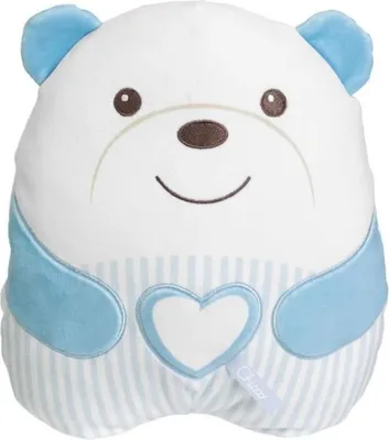 Immagine prodotto di Peluche Orsetto Chicco, morbido e soffice, luce notturna con suoni della natura, blu, dalla nascita, lavabile in lavatrice