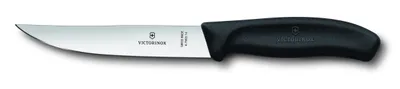 Zdjęcie produktu dla Swiss Classic, nóż do steków, 14 cm, prosty, czarny