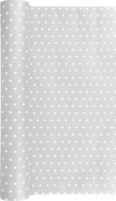 Produktbild von Home Fashion Tischläufer Airlaid Mini Stars silber 490x40cm