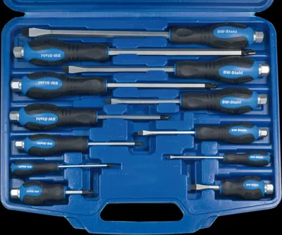 Produktbild von SW-Stahl 07630L SW-Stahl Ratschenkasten Steckschlüsselkasten 1/4", 3/8", 1/2"