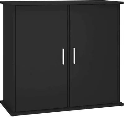 Produktbild von vidaXL Aquariumständer Schwarz 81x36x73 cm Holzwerkstoff