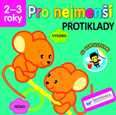Zdjęcie produktu dla Svojtka & Co. Für die Kleinen - Gegensätze mit Aufklebern 2-3 Jahre