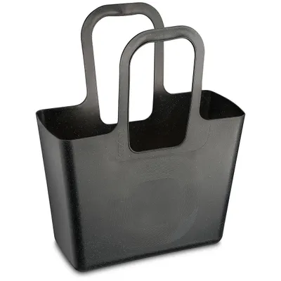 Produktbild von Koziol Tragetasche Tasche XL, Utensilo, Aufbewahrung, Kunststoff, Coal, 5414740