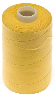 Nähgarn Polyester 1 Spule 40/2 120er 1000m Allesnäher Sortiment gelb