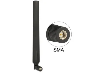 Obrázek produktu pro DeLOCK 88976, 4 dBi, 50 ohm, Vícesměrová anténa, SMA, 4,0:1, Černá
