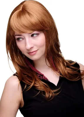 Produktbild von WIG ME UP Perücke Dunkelblond + Rot 4038-27C