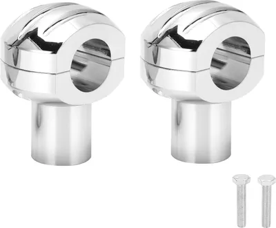 Produktbild von Motorrad -Lenker -Riser 25 mm CNC Universal Clamp Round Head mit Stripe Lifter (Placage d'Igent)