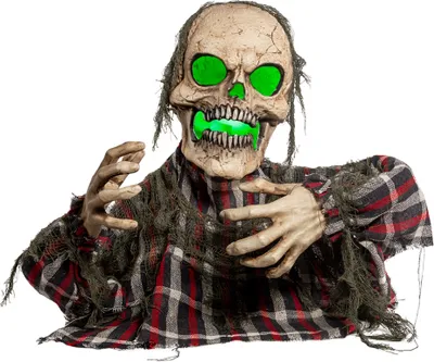 Produktbild von Gruesome Ghoul Groundbreaker als Halloween Animatronic mit Licht, Sound und Bewegung