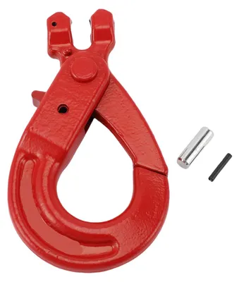 Sicherheitskettengabelhaken 2T G80 Stahl Heben Transport