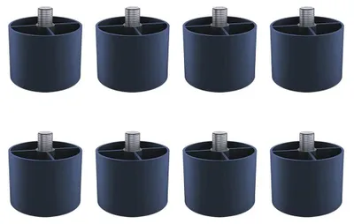 Obrázok produktu pre Laserové gravírovanie – podstavce pre laserový gravírovač B1 – výška 5,8 cm – sada 8 kusov