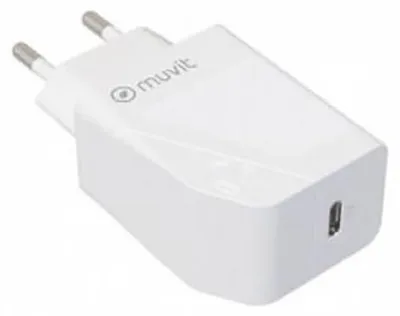 Immagine prodotto di Muvit 20W alimentatore USB-C bianco