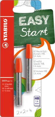 Produktbild von Minen zum Nachfüllen - STABILO EASYergo 1.4 Nachfüllminen - 2x 6er Pack - Härtegrad HB