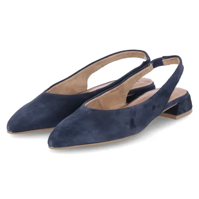 Produktbild von Tamaris Slingpumps Damen Leder Blau Größe: 37