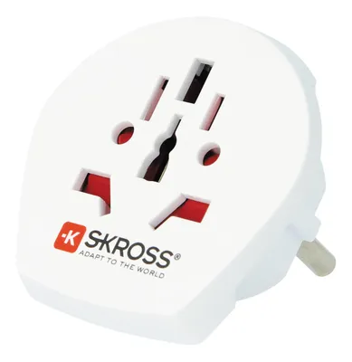 Obrázek produktu pro Skross 1500211-E, Typ F, Univerzální, 100 - 250 V, 16 A, Bílá, 58 mm