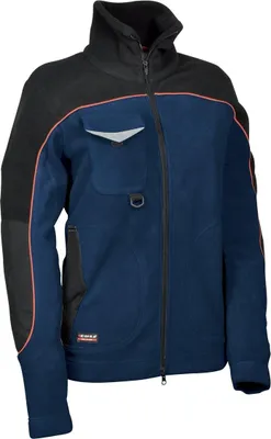Produktbild von Cofra Damen Fleecejacke schwarz/blau S