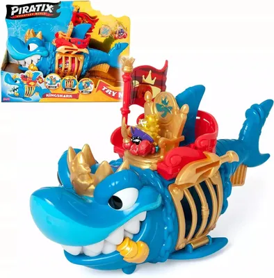 Obrázok produktu pre PIRATIX King Shark Zestaw, figúrka