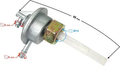 Produktbild von Tankhahn für Challenger 1 Roller