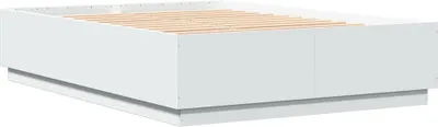 Produktbild von Bettgestell Weiß 150x200 cm Holzwerkstoff