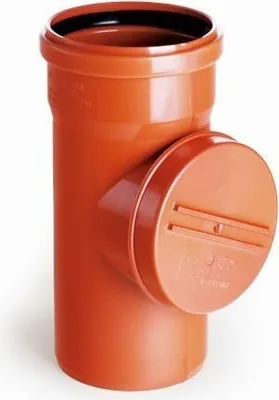 Produktbild von KG Reinigungsrohr 110 Kunststoff Abwasserrohr Abflussrohr Kanalrohr