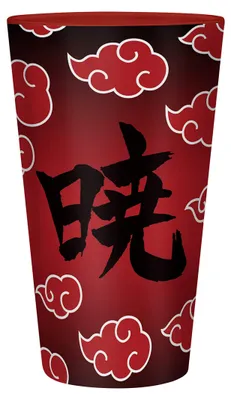 Produktbild von NARUTO SHIPPUDEN - Large Glass - 400ml - Akatsuki