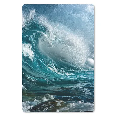 Produktbild von MuchoWow® Mauspad Mousepad Meer - Golf - Wasser 18x27 cm - Mousepads - Maus Mat - Pad - Mausunterlage