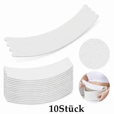 Produktbild von Schweißpads Bauch 10 Stück, Anti Schweißschutz Pads aus Vliesstoff, saugfähig & hautfreundlich, gegen Bauchschweiß & Reibung unter Kleidung