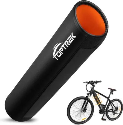 Immagine prodotto di toptrek Copri batteria per e-bike 28-40 CM - protezione dal freddo e dalla polvere