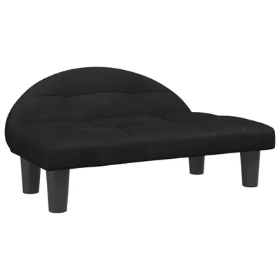 Obrázok produktu pre Pelech pre psa čierny 70x52x30 cm zamat