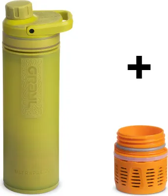 Produktbild von GRAYL UltraPress™ Purifier Bottle Forager Moss + Ersatzfilter