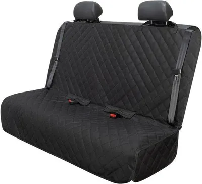Image de Housse imperméable pour siège de voiture, universelle, noire, pour voiture et SUV