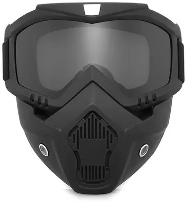 Produktbild von Motorbrille für Outdoor-Aktivitäten - Schwarz - UV-Schutz - Fahrrad - Motorrad - Skifahren