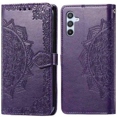 Imagen del producto de Funda libro Mandala para Samsung Galaxy A36 - Morado