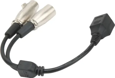 Zdjęcie produktu dla 25 cm kabel adaptera transmisji sygnału audio, gniazdo RJ45 na wtyk XLR