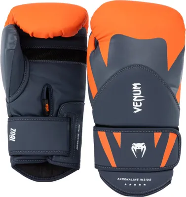 Image de Gants de boxe Venum Challenger 4.0 Orange Navy Poids 14 oz