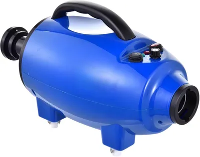 Productafbeelding van Professionele hondenföhn 1300W – Hondendroogapparaat met 4 opzetstukken en traploze temperatuurregeling – Stil droogapparaat voor dierenverzorging, geschikt voor alle hondenrassen