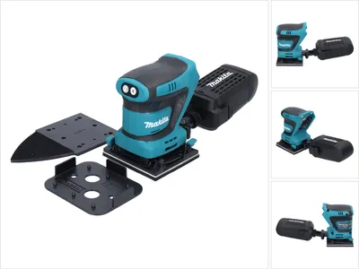 Produktbild von Makita DBO480Z tragbarer Schleifer Exzenterschleifer 14000 OPM Schwarz. Blau 210 W