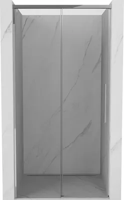 Image de Porte de douche coulissante Mexen Rox 115 cm, transparente, chromée - 8C2-115-000-01-00