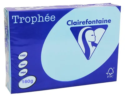 Zdjęcie produktu dla Clairefontaine 1105PC Clairefontaine Multifunktionspapier Trophée, A4, blau