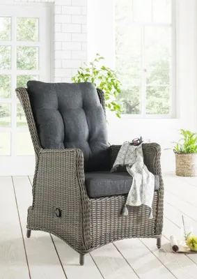 Produktbild von Destiny Sessel Casa Relax Komfortsessel Sessel Relax Polyrattan Grey