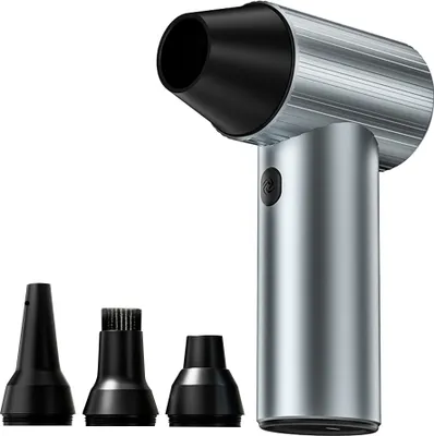 Produktbild von X7 Jet Fan mit 3 Ersatzdüse 90.000U/min Kanal-Turbolader Hochleistungs-Kanalventilator Staubgebläse Tastatur-Reinigungswerkzeug